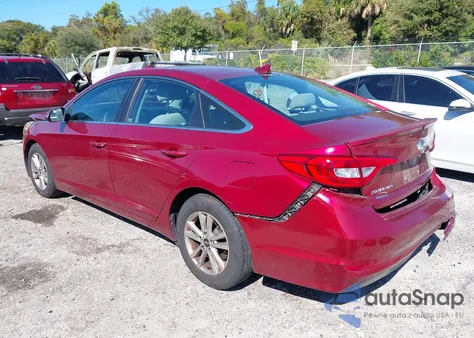 2015 Hyundai Sonata Se из США, поврежденный, VIN 5NPE24AF6FH070883